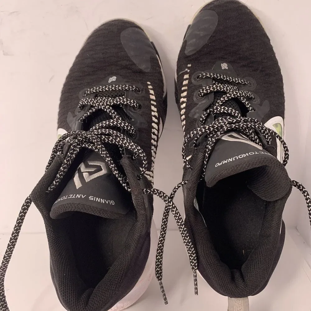 Nike Boys Giannis Immortality DB6081-010 Black‎ Basketball Shoes Sneakers Sz 7Y